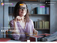 Tablet Screenshot of dissertationpros.co.uk